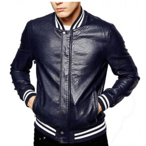 Fjm316 Bomber Leather Jacket