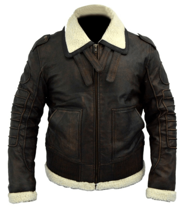 Fallout 4 Armor Bomber Brown Leather Jacket