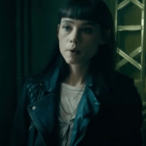 Famke Janssen Margaret The Vault Leather Jacket