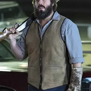 Fargo Bear Gerhardt Brown Leather Vest