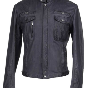 Fashionable Slim fit-Biker Leather Jacket
