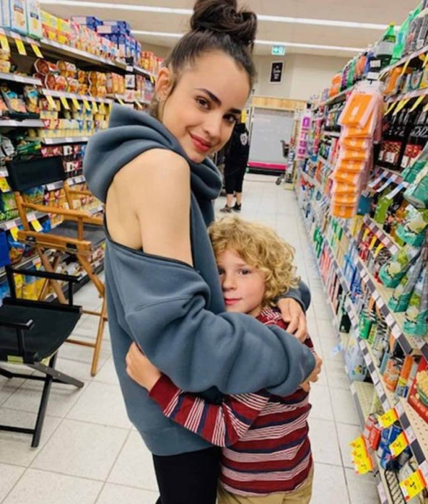 Feel The Beat Sofia Carson April Cotton Hoodie - Image 4