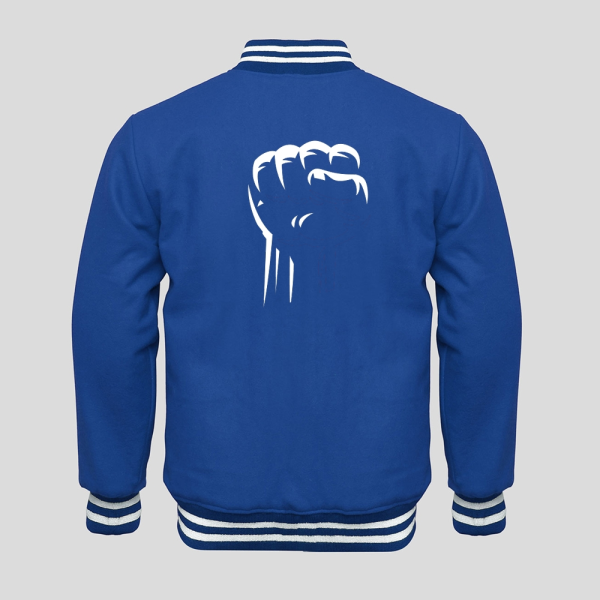 Fight Club Letterman Varsity Wool Jacket - Image 8