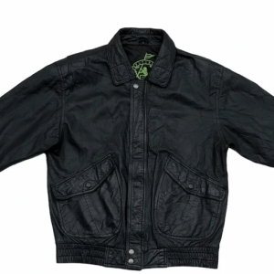 Fly Tigers Vintages Bomber Leather Jacket