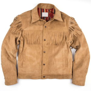Freenote Cloth CD-3 Gold Suede Leather Jacket