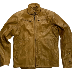 G-star Raw Brando Beige Leather Jacket