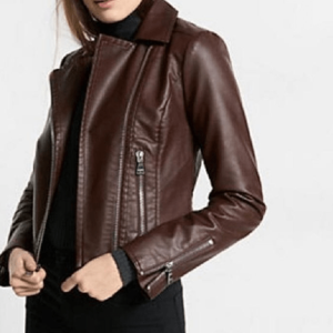Express Gap Leather Jacket