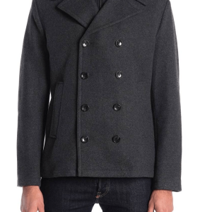 George Double Breasted Pea Coat