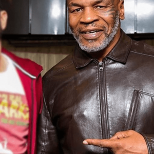 Godzilla Mike Tyson Classic Leather Jacket