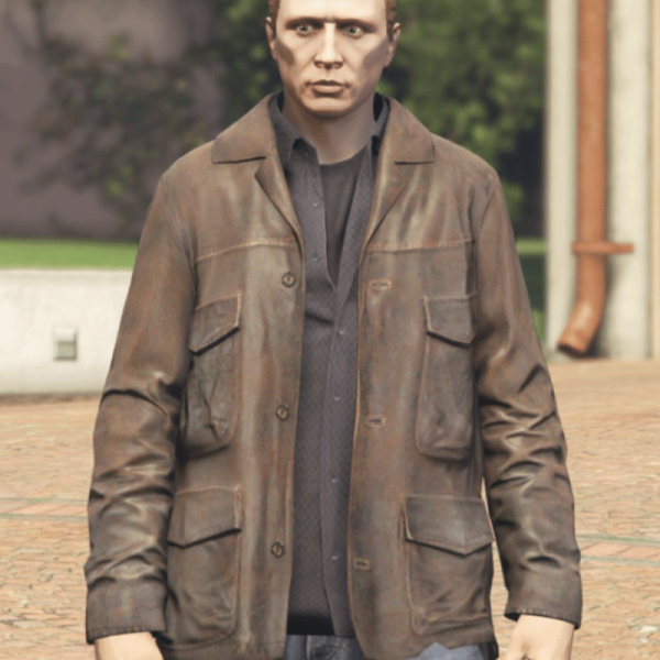 Gta 5 Michael De Santa Leather Jacket