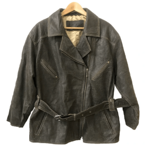Guild Rocker Biker Leather Jacket