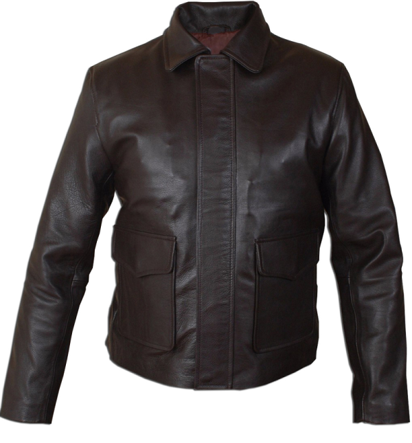 Guy Pearce Snow Lockout Leather Jacket