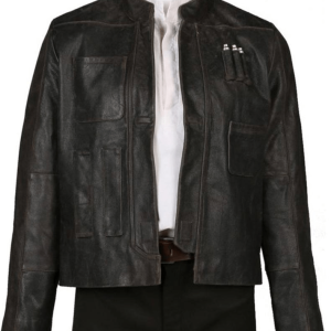 Han Solo Star Wars The Force Awakens Leather Jacket
