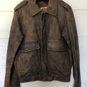 Harley Davidson Brown Leather Jacket