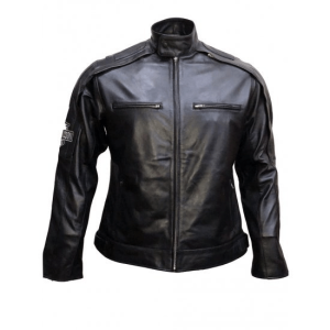 Harley Davidson Reflective Willie G Skull Leather Jacket