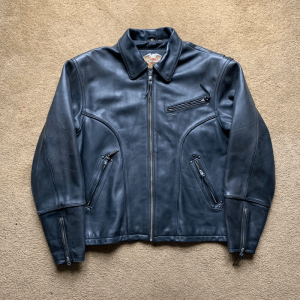 Harley Davidson Vintage Motorcycle Leather Jacket