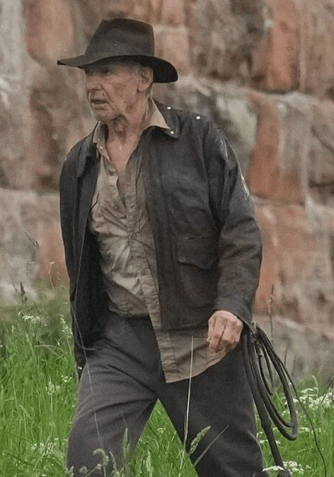 Harrison Fords Indiana Jones 5 Brown Cotton Jacket