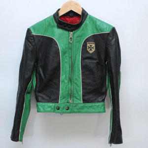 Harro Kombi Biker Black Leather Jacket