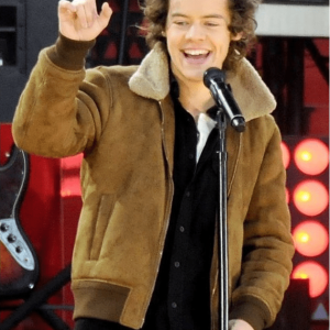 Harry Styles Leather Jacket