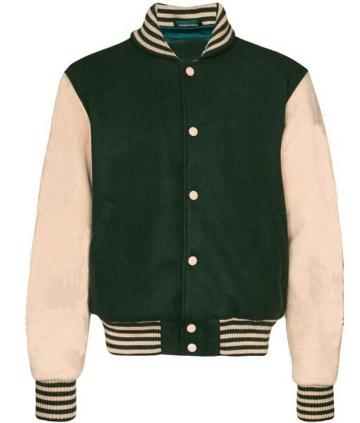 Heart Mind Billionaire Boys Club Astro Green Varsity Jacket
