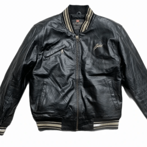 Hip Hop Streetwear Vintage Leather Jacket