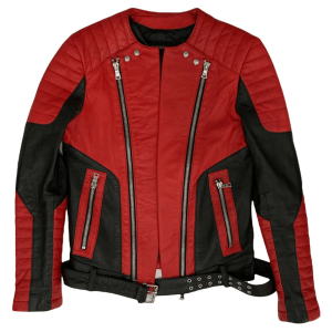 Hm Balmain Leather Jacket