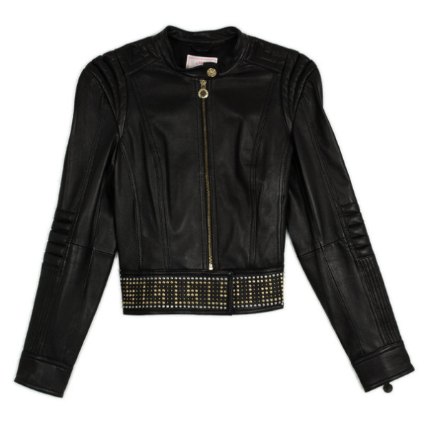 H&m Versace Leather Jacket