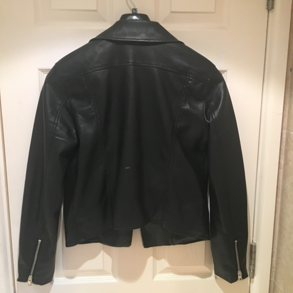 H&M Vintage Leather Jacket - Image 2