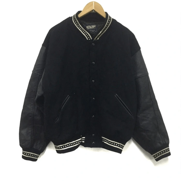 Hotscoop Vintage Style Varsity Jacket
