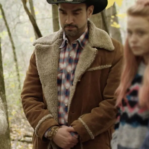 Howl Monuments 2020 Javier Munoz Shearling Suede Leather Jacket
