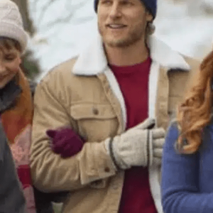 Hris Walters Tis Season To Be Merry Brown Cotton Jacket.