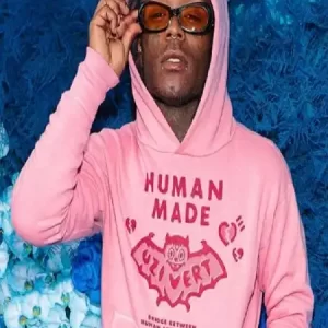 Human Made x Lil Uzi Vert Pink Hoodie