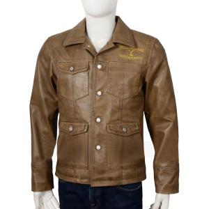Ian Bohen Yellowstone So3 Ryan Leather Jacket
