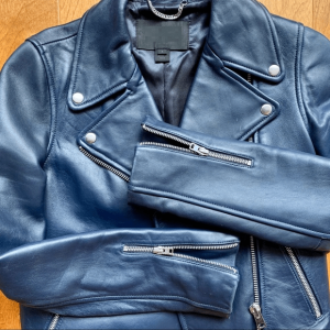 J Crew Skiff Collection Leather Jacket