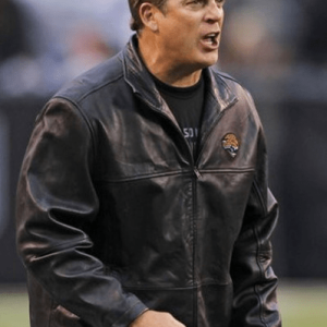 Jack Del Rio Classic Black Leather Jacket