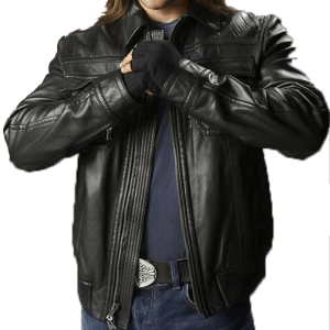 Jake Stone Christian Kane The Librarians Leather Jacket