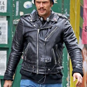 James Franco The Deuce Motorcycle Leather Jacket