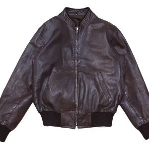 Japanese Brand Brown Leather Jacket