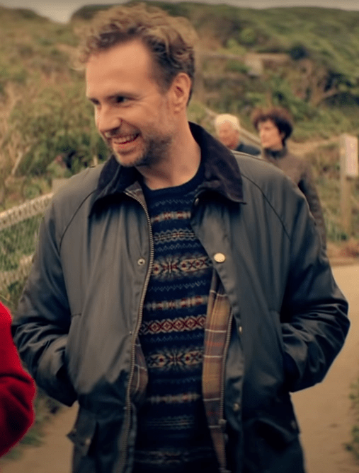 Jason Trying TV Series S02 Rafe Spall Leather Jacket
