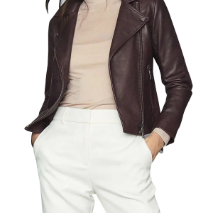 Jenny Hoyt Big Sky 2021 Katheryn Winnick Leather Jacket