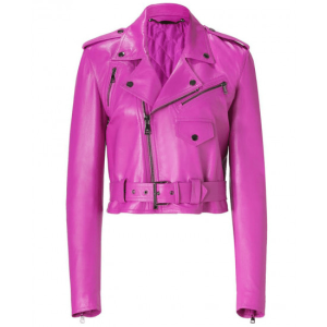 Jessica Alba Hot Leather Jacket