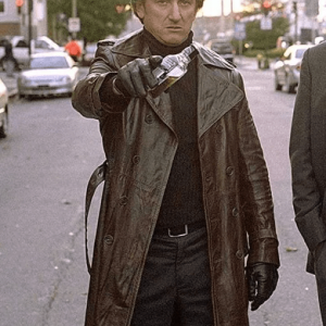 Jimmy Markum Mystic River Sean Penn Leather Coat