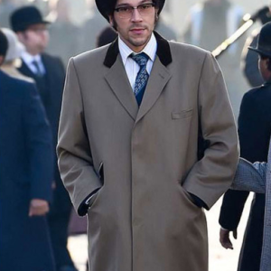 Joel Fry Cruella Movie Jasper Grey Cotton Coat
