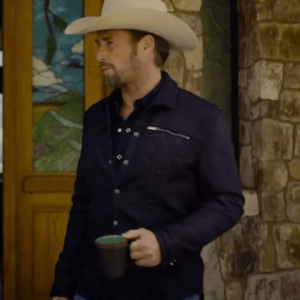 Josh Lucas The Forever Purge 2021 Black Cotton Jacket
