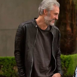 Juan Pablo Medina Dad Wanted Leather Jacket