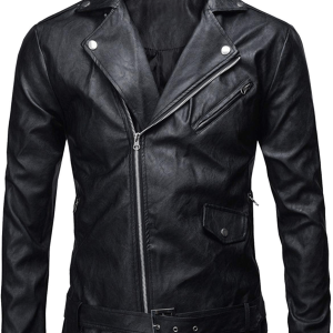 Jungkook Cafe Racer Leather Jacket