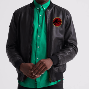 Jurassic Park Bomber Leather Jacket