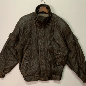 Kadoya Vintage Racing Team Leather Jacket
