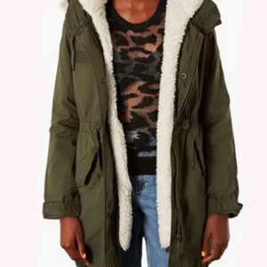 Kaitlyn Dever Cotton Coat