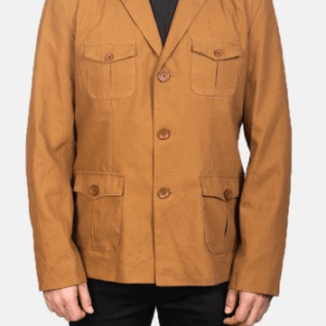 Kajetans Khaki Safari Brown Cotton Jacket